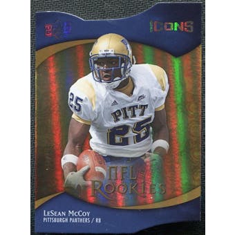 2009 Upper Deck Icons Gold Holofoil Die Cut #148 LeSean McCoy /50