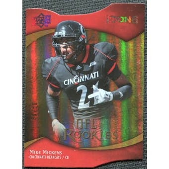2009 Upper Deck Icons Gold Holofoil Die Cut #163 Mike Mickens /50
