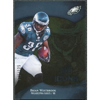 2009 Upper Deck Icons Gold Foil #10 Brian Westbrook /125
