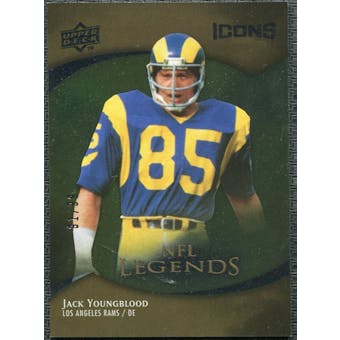 2009 Upper Deck Icons Gold Foil #172 Jack Youngblood /99