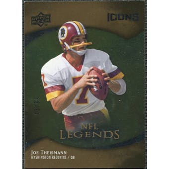 2009 Upper Deck Icons Gold Foil #179 Joe Theismann /99