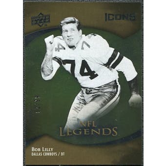 2009 Upper Deck Icons Gold Foil #181 Bob Lilly /99