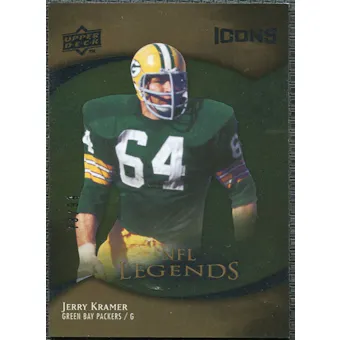 2009 Upper Deck Icons Gold Foil #197 Jerry Kramer /99