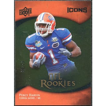 2009 Upper Deck Icons Gold Foil #114 Percy Harvin /99