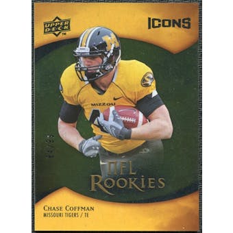 2009 Upper Deck Icons Gold Foil #121 Chase Coffman /99