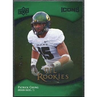 2009 Upper Deck Icons Gold Foil #140 Patrick Chung /99