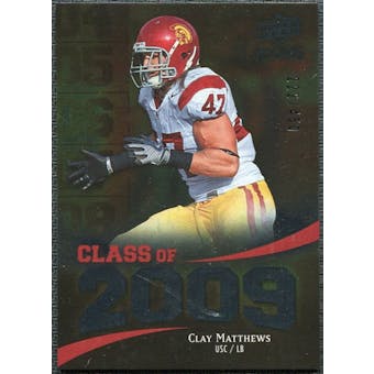 2009 Upper Deck Icons Class of 2009 Silver #CM Clay Matthews /450