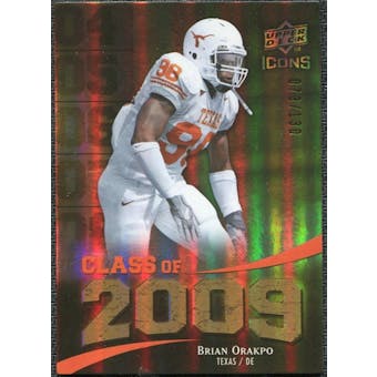 2009 Upper Deck Icons Class of 2009 Gold #BO Brian Orakpo /130