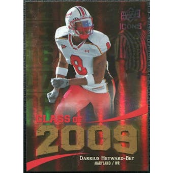 2009 Upper Deck Icons Class of 2009 Gold #DH Darrius Heyward-Bey /130