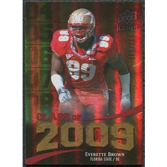 2009 Upper Deck Icons Class of 2009 Gold #EB Everette Brown /130