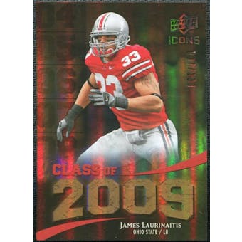 2009 Upper Deck Icons Class of 2009 Gold #JL James Laurinaitis /130