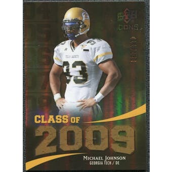 2009 Upper Deck Icons Class of 2009 Gold #JO Michael Johnson /130