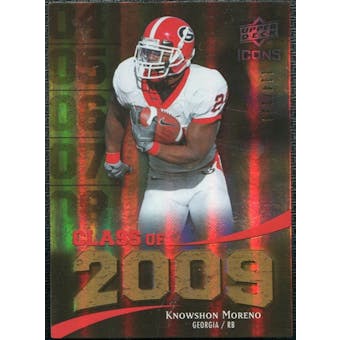 2009 Upper Deck Icons Class of 2009 Gold #KM Knowshon Moreno /130