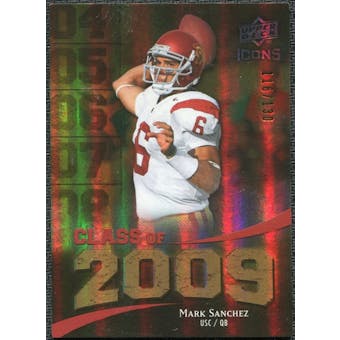 2009 Upper Deck Icons Class of 2009 Gold #MS Mark Sanchez /130