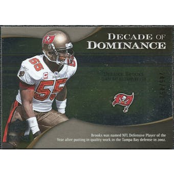 2009 Upper Deck Icons Decade of Dominance Silver #DDDB Derrick Brooks /450