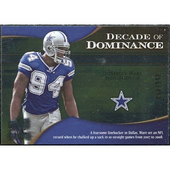 2009 Upper Deck Icons Decade of Dominance Silver #DDDW DeMarcus Ware /450