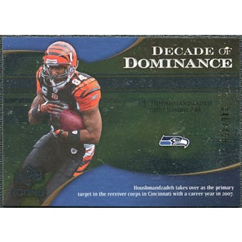 2009 Upper Deck Icons Decade of Dominance Silver #DDHO T.J. Houshmandzadeh /450