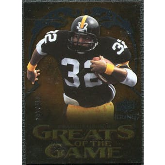 2009 Upper Deck Icons Greats of the Game Silver #GGFH Franco Harris /450