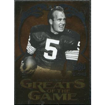 2009 Upper Deck Icons Greats of the Game Silver #GGPH Paul Hornung /450