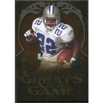 2009 Upper Deck Icons Greats of the Game Gold 199 #GGES Emmitt Smith /199