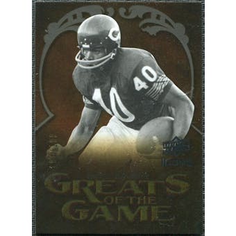 2009 Upper Deck Icons Greats of the Game Gold 199 #GGGS Gale Sayers /199