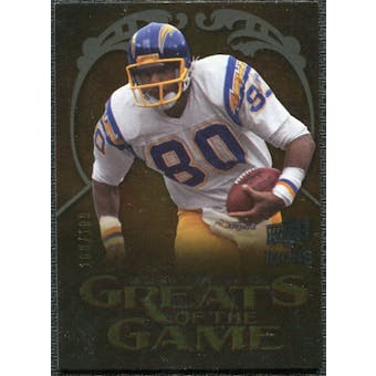 2009 Upper Deck Icons Greats of the Game Gold 199 #GGKW Kellen Winslow Sr. /199