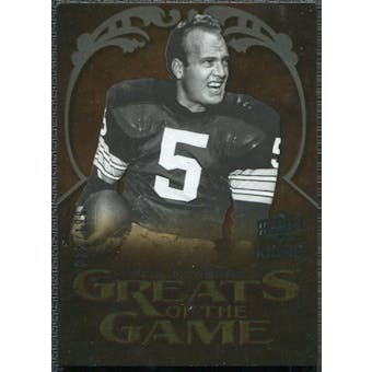 2009 Upper Deck Icons Greats of the Game Gold 199 #GGPH Paul Hornung /199