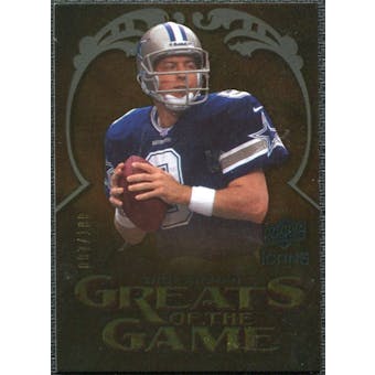 2009 Upper Deck Icons Greats of the Game Gold 199 #GGTA Troy Aikman /199