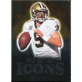 2009 Upper Deck Icons NFL Icons Silver #ICBR Drew Brees /450