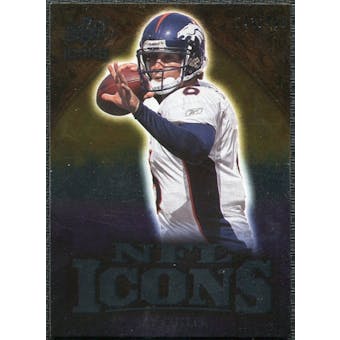 2009 Upper Deck Icons NFL Icons Silver #ICJC Jay Cutler /450