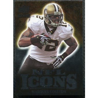 2009 Upper Deck Icons NFL Icons Silver #ICMC Marques Colston /450