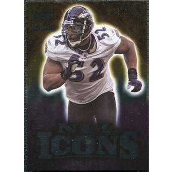 2009 Upper Deck Icons NFL Icons Silver #ICRL Ray Lewis /450