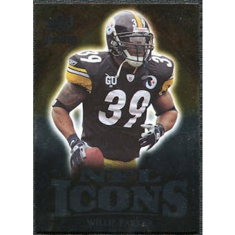 2009 Upper Deck Icons NFL Icons Silver #ICWP Willie Parker /450