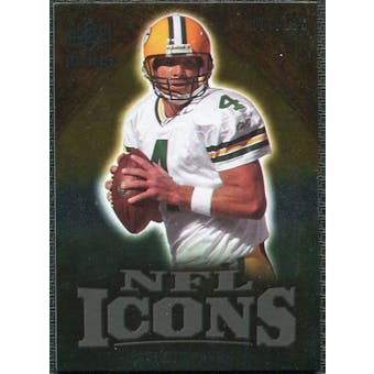 2009 Upper Deck Icons NFL Icons Gold #ICBF Brett Favre /199