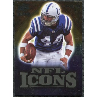 2009 Upper Deck Icons NFL Icons Gold #ICDC Dallas Clark /199