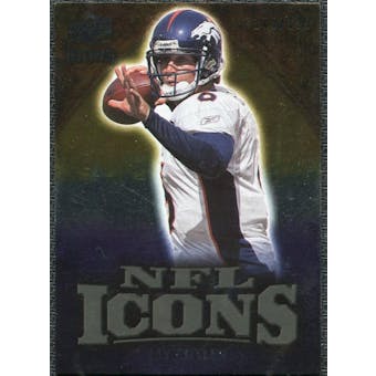 2009 Upper Deck Icons NFL Icons Gold #ICJC Jay Cutler /199
