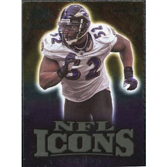 2009 Upper Deck Icons NFL Icons Gold #ICRL Ray Lewis /199