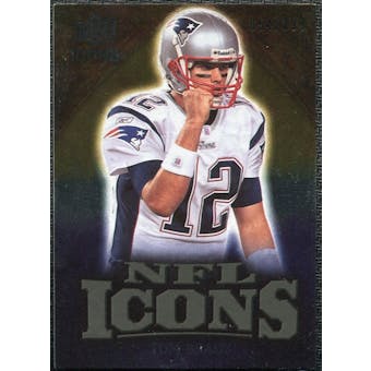2009 Upper Deck Icons NFL Icons Gold #ICTB Tom Brady /199