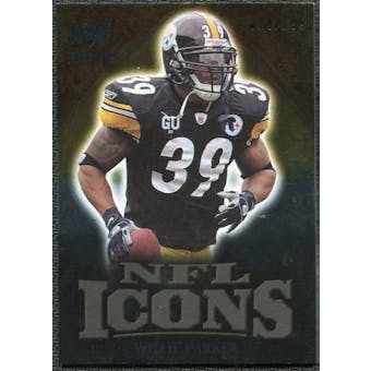 2009 Upper Deck Icons NFL Icons Gold #ICWP Willie Parker /199