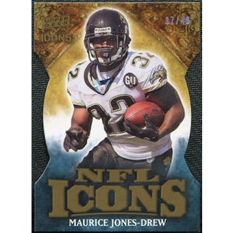 2009 Upper Deck Icons NFL Icons Die Cut #ICMJ Maurice Jones-Drew /40