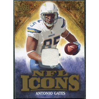 2009 Upper Deck Icons NFL Icons Jerseys #ICAG Antonio Gates /299
