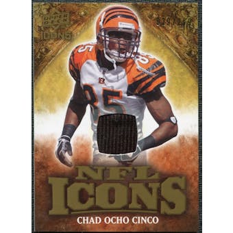 2009 Upper Deck Icons NFL Icons Jerseys #ICCJ Chad Ocho Cinco Johnson /299