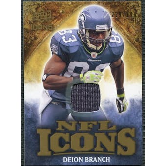 2009 Upper Deck Icons NFL Icons Jerseys #ICDB Deion Branch /299