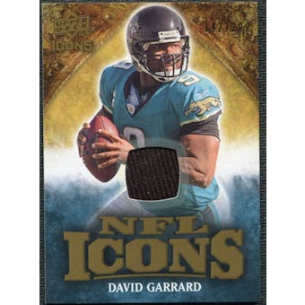 2009 Upper Deck Icons NFL Icons Jerseys #ICDG David Garrard /299