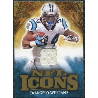 2009 Upper Deck Icons NFL Icons Jerseys #ICDI DeAngelo Williams /299