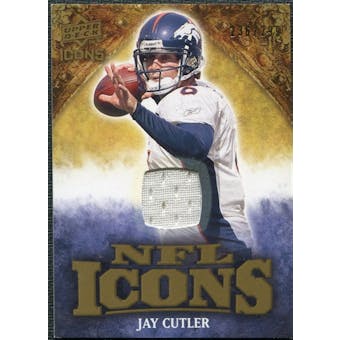 2009 Upper Deck Icons NFL Icons Jerseys #ICJC Jay Cutler /299