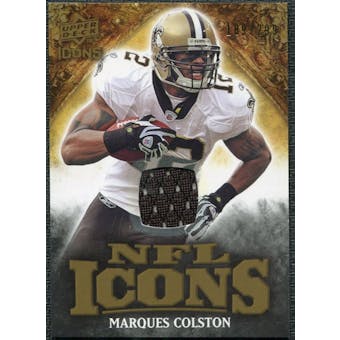 2009 Upper Deck Icons NFL Icons Jerseys #ICMC Marques Colston /299