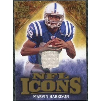 2009 Upper Deck Icons NFL Icons Jerseys #ICMH Marvin Harrison /299