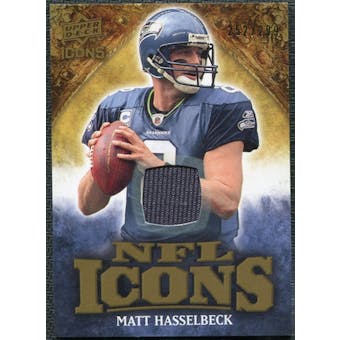 2009 Upper Deck Icons NFL Icons Jerseys #ICMK Matt Hasselbeck /299