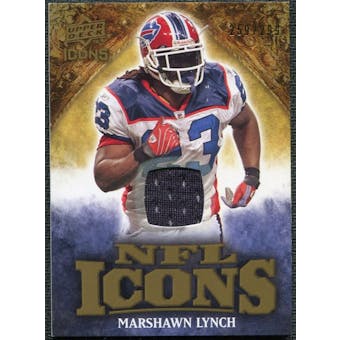 2009 Upper Deck Icons NFL Icons Jerseys #ICML Marshawn Lynch /299